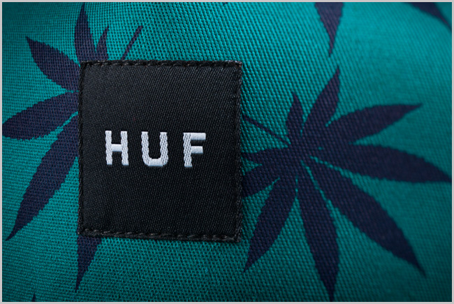 Huf Plantlife Print - Teal