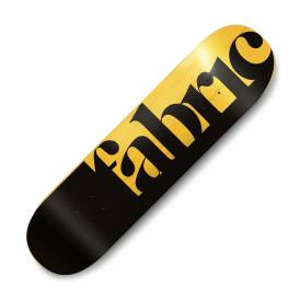 1734 Black Skateboard Deck 8.5"