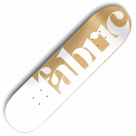 1734 Brown Skateboard Deck 8.0"