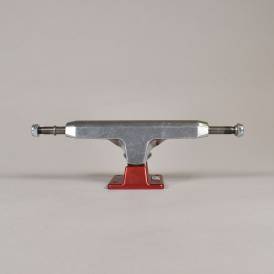 3 Hollow 150 (Polished/Red) Skateboard Trucks - 8.5''