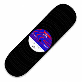 45 Embossed (Blue) C2 Shape Skateboard Deck 8.25''