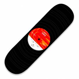 45 Embossed (Orange) C2 Shape Skateboard Deck 8.5''