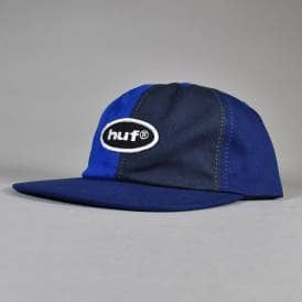 99 Logo 6 Panel Strapback Cap - Navy