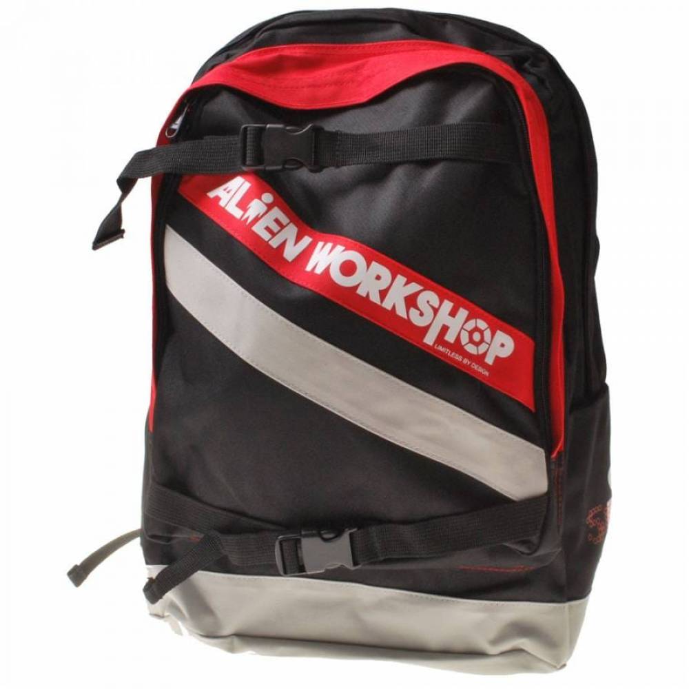 Alien Workshop Filmworks Backpack Black/Red - Skate Backpacks & Bags ...