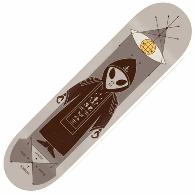Alien Workshop High Priest Monk Skateboard Deck 8.125