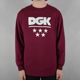 All Star Longsleeve T-Shirt - Burgundy