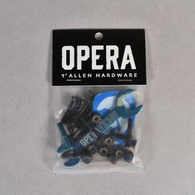 Allen Hardwear (Black) Skateboard Bolts - 1.0''