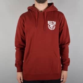 Alliance Pullover Hooded Top - Burgundy