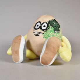 Alligator Egg Plush Toy - 11'' x 8''