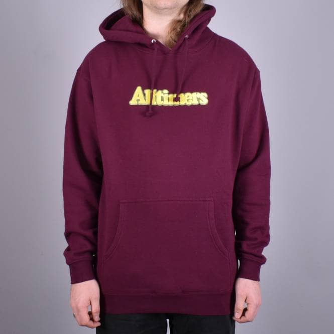 Alltimers Broadway Pullover Hoodie - Maroon
