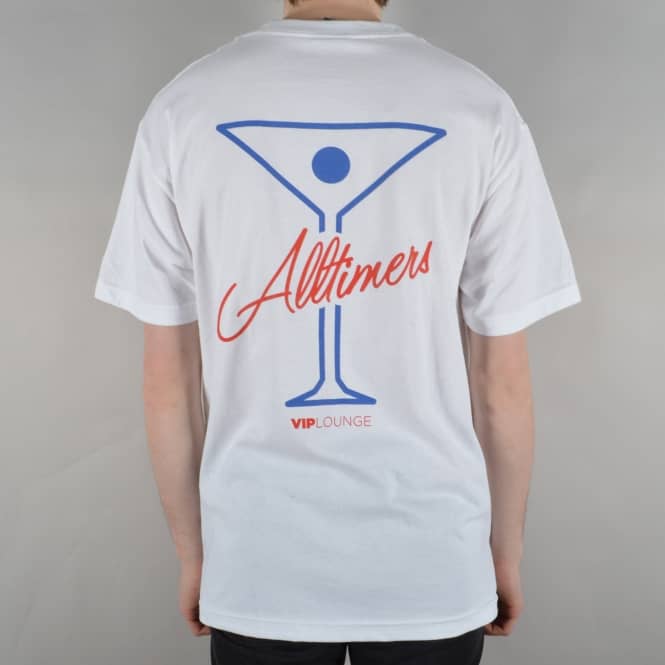 Alltimers League Player Skate T-Shirt - White