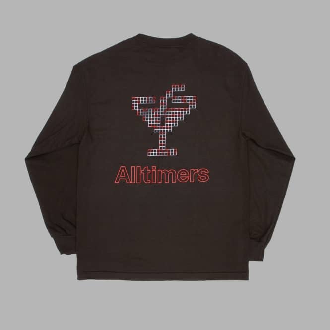 Alltimers Tiny Digi Longsleeve T-Shirt - Black