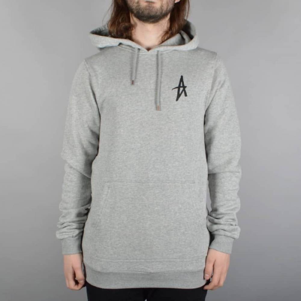 Altamont Icon Pullover Hoodie - Grey Heather - SKATE CLOTHING from ...