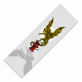 Andy Anderson Hydrant (Clear) Skateboard Griptape - 10.5" x 33''