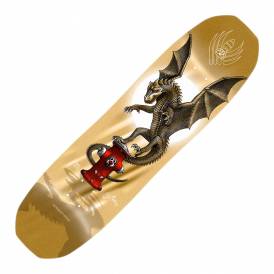 Andy Anderson Hydrant (Gold Foil) FLIGHT Skateboard Deck 8.4"