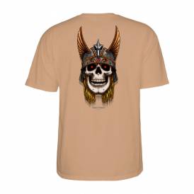 Andy Anderson Skull Skate T-Shirt - Old Gold
