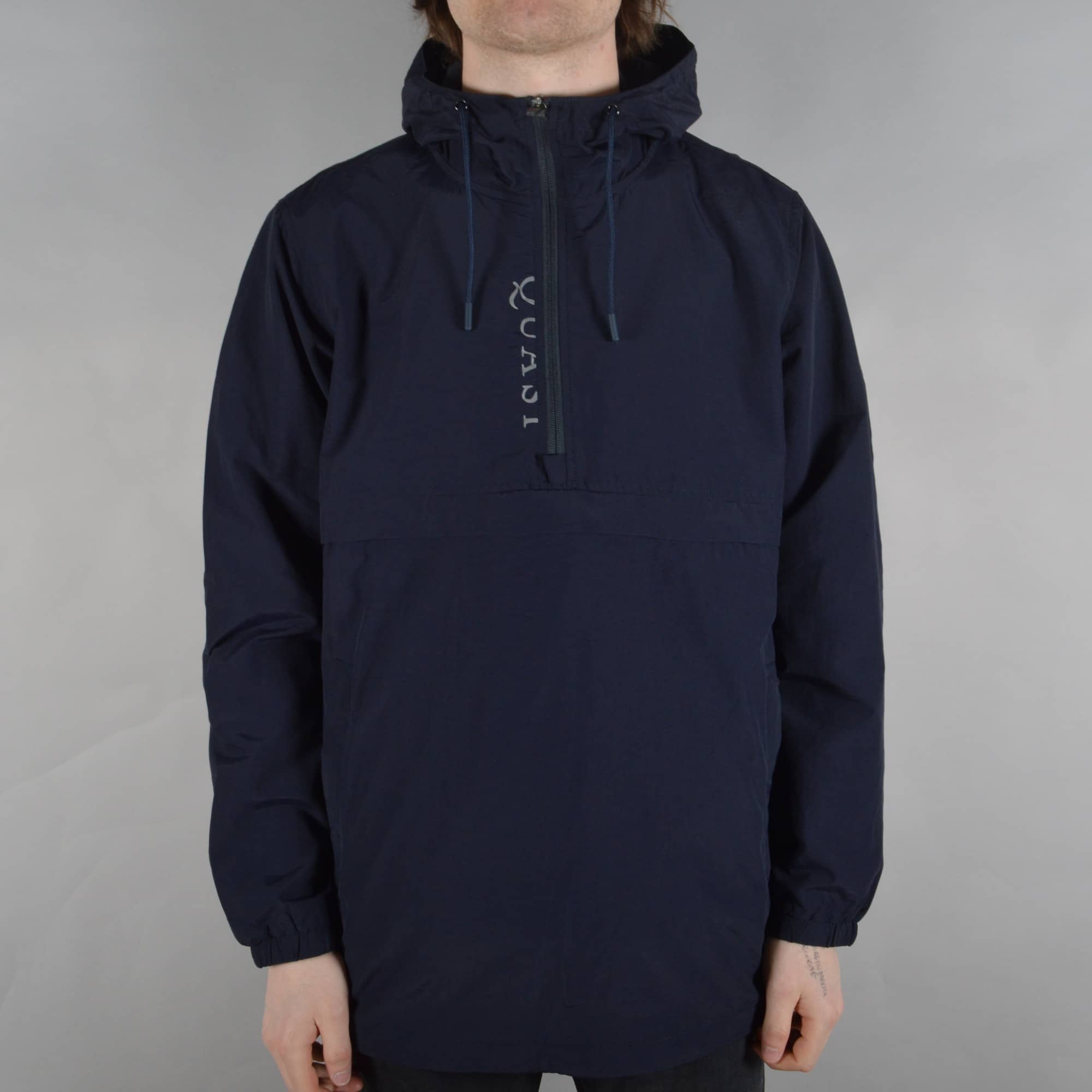 Quasi Skateboards Anoraq Jacket - Navy - SKATE CLOTHING from 