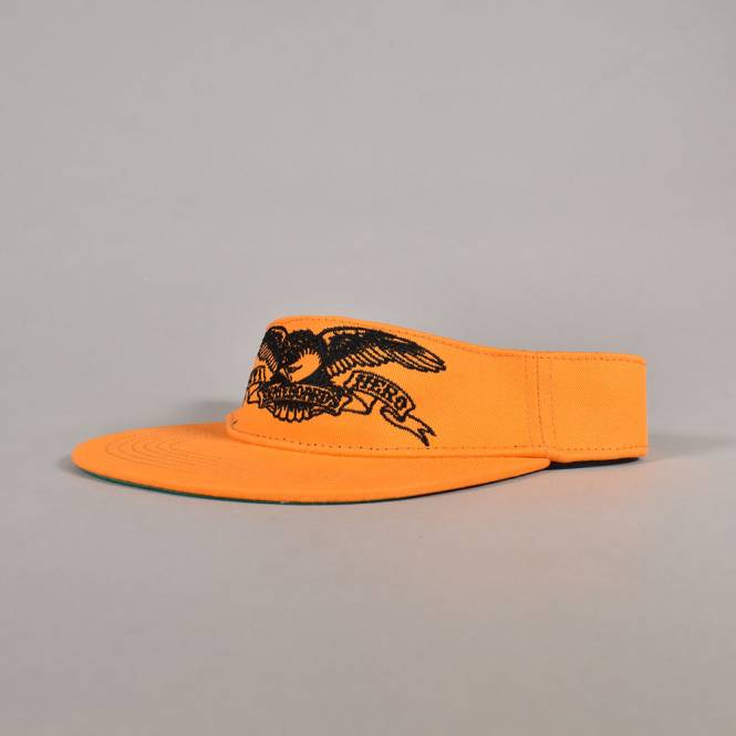 Antihero Skateboards Basic Eagle Visor - Orange/Black
