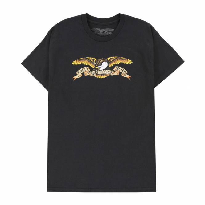 Antihero Skateboards Eagle Skate T-Shirt - Black