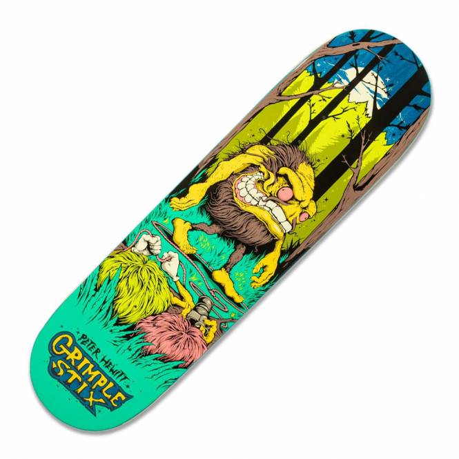 Antihero Skateboards Hewitt Grimplestix Gryptids Skateboard Deck 8.65''