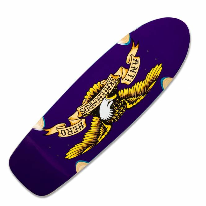 Antihero Skateboards Shaped Eagle Caster Skateboard Deck 10.125''