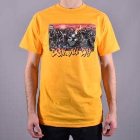 Apocalypse Skate T-Shirt - Gold