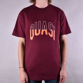 Arc Skate T-Shirt - Burgundy