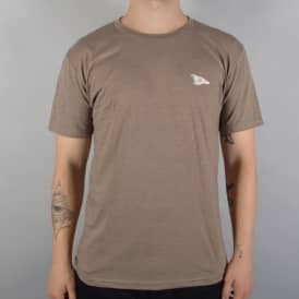 Arch Pennant Skate T-Shirt - Brown Heather