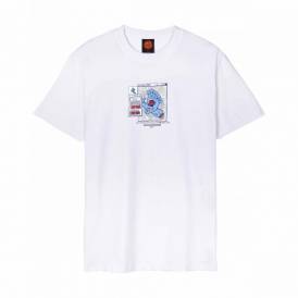 Artificial Hand Front T-Shirt - White