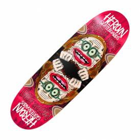 Auntie Razoregg (Red Stain) Skateboard Deck 9.75''