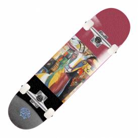 Baghdad MLSL (Red/Black) Complete Skateboard - 8.5'' x 32.2''