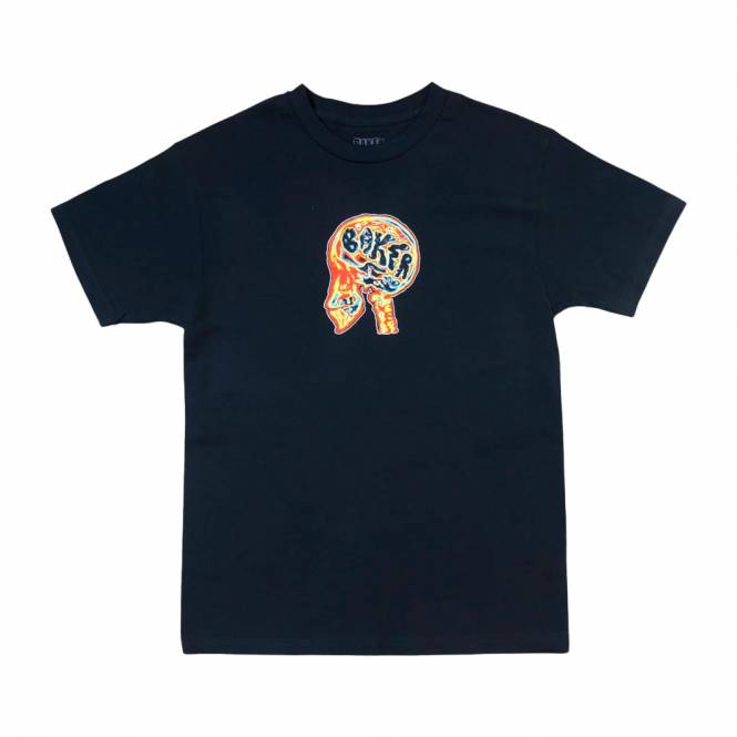 Baker Skateboards Brain Donor Skate T-Shirt - Navy