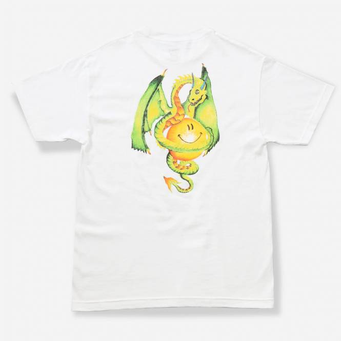 Baker Skateboards Dragon Skate T-Shirt - White