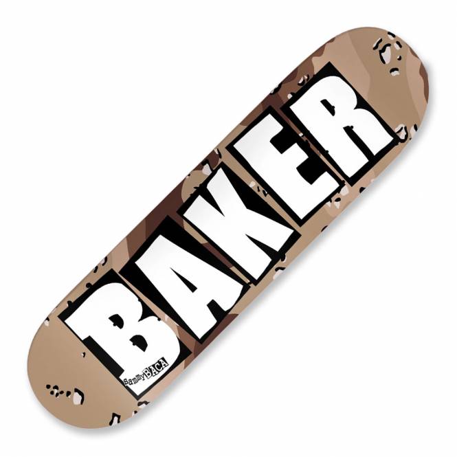 Baker Skateboards Sammy Baca Brand Logo Desert Storm Skateboard Deck 8.475''