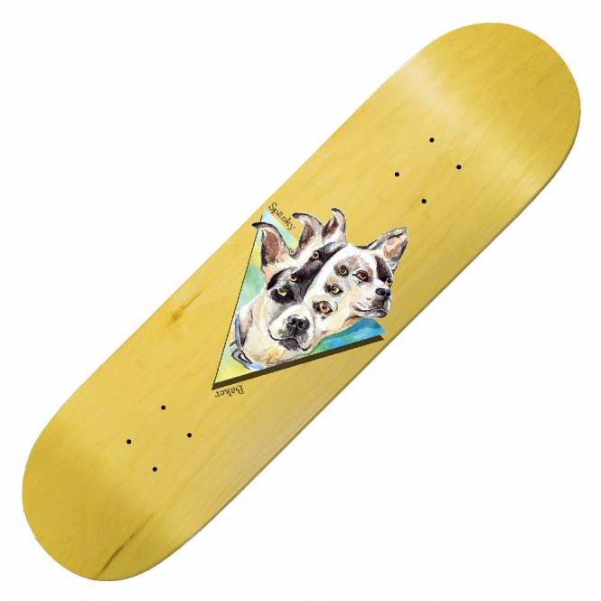 Baker Skateboards Spanky Seasons Skateboard Deck 8.0'' B2