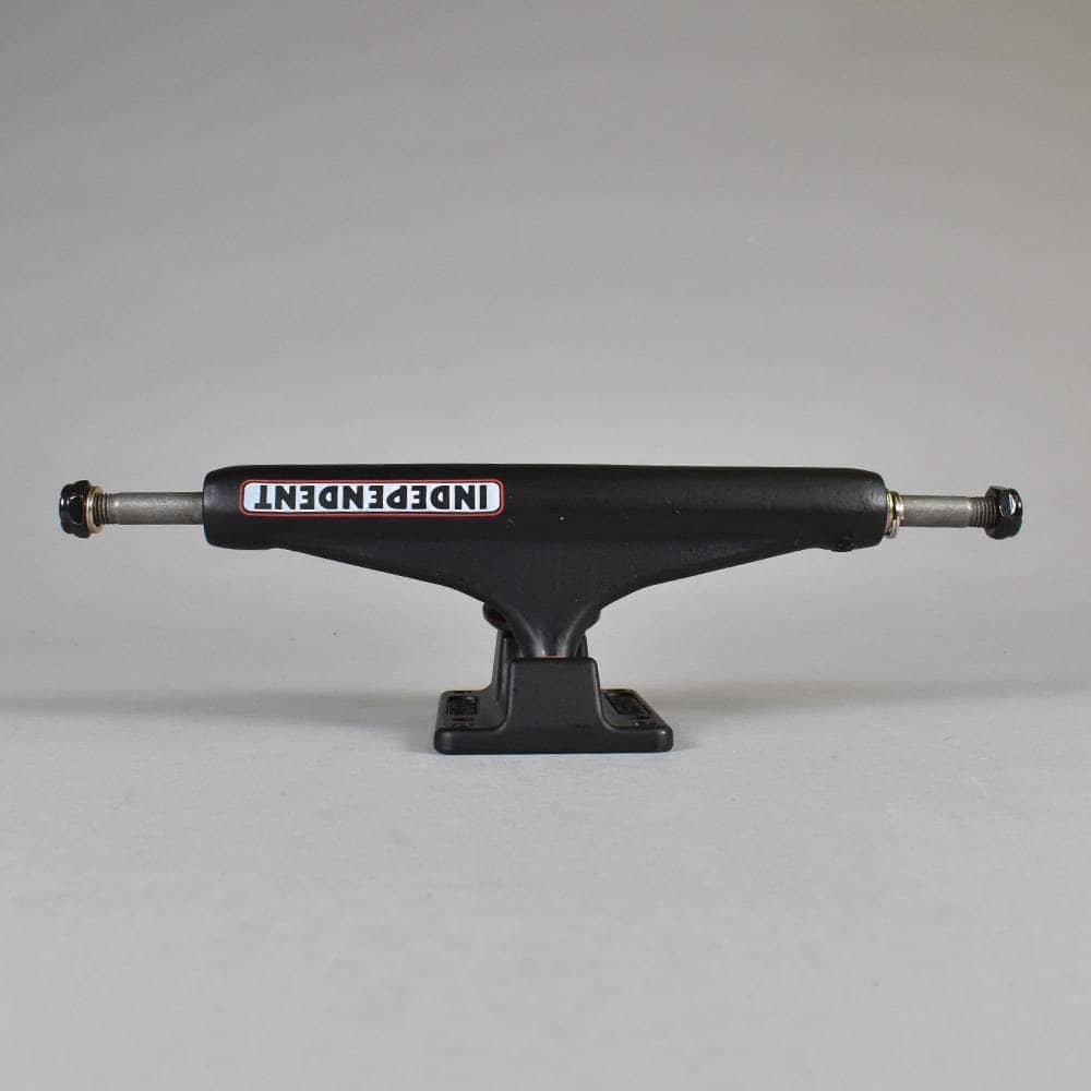 Independent Trucks Bar Flat Black 139 Skateboard Trucks 8.0