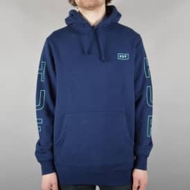 Bar Logo Pullover Hoodie - Navy