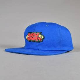 Based Camp Strapback Cap - Blue