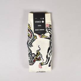 Battle Crew Socks - Cream