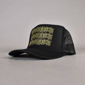 Beetlejuice Three Times Foam Snapback Trucker Cap - Black