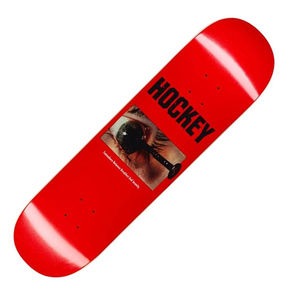 Hockey Skateboards Ben Kadow Breakfast Insanity (Red) Skateboard