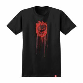 Bighead Dripper Skate T-Shirt - Black/Red
