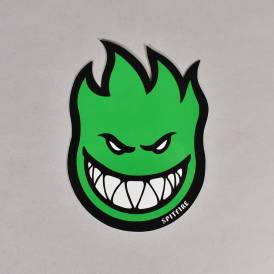 Bighead (Green) Skateboard Sticker - 4.5'' x 6''