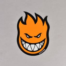 Bighead (Orange) Skateboard Sticker - 4.5'' x 6''