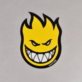 Bighead (Yellow) Skateboard Sticker - 4.5'' x 6''