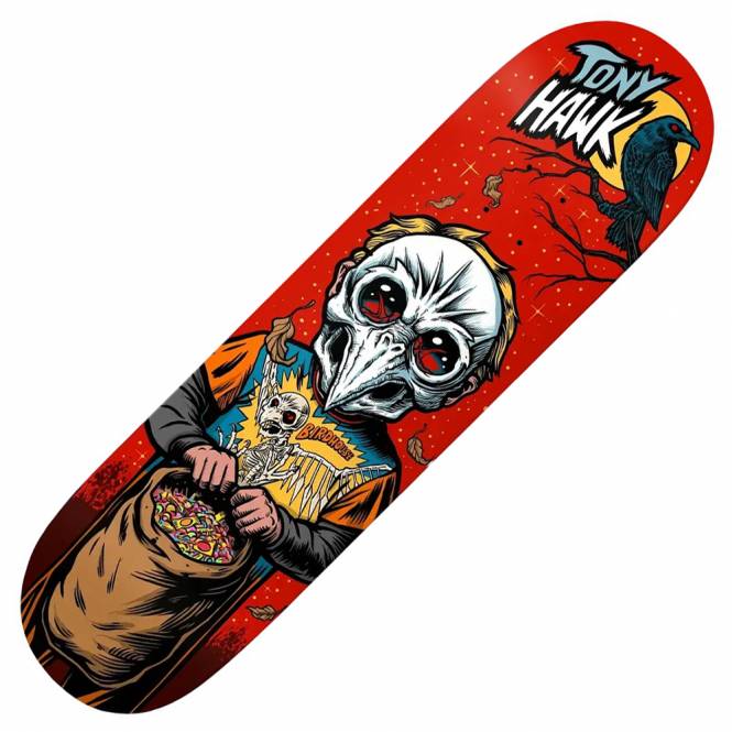 Birdhouse Tony Hawk Hallows Eve Skateboard Deck 8.125
