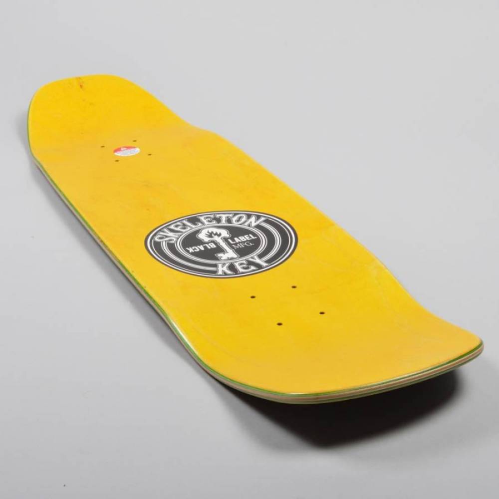 Black Label Skateboards Navarrette Skeleton Key Custom Black