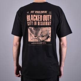 Blacked Out Skate T-Shirt - Black