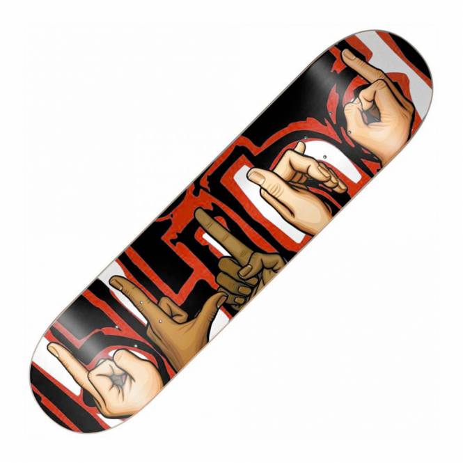 Blind Skateboards Signs (Red) Skateboard Deck 8.5''