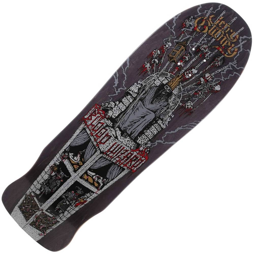 Blood Wizard Gurney Throne Skateboard (Directional) Deck 10